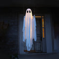 Glowing Ghost Lantern Durable Ghost Lantern Spooky Halloween Hanging Ghost Decoration Set for Indoor Outdoor Haunted for Family