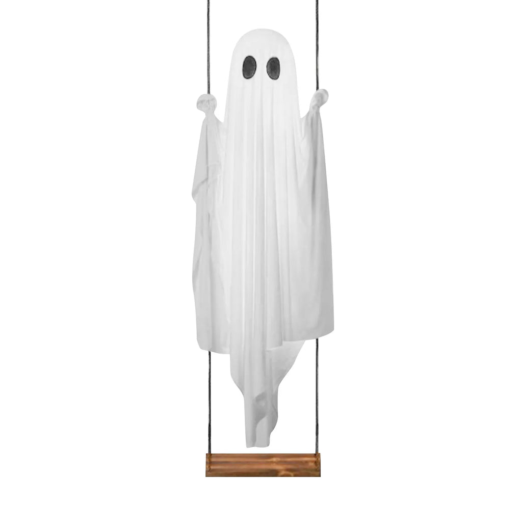 Glowing Ghost Lantern Durable Ghost Lantern Spooky Halloween Hanging Ghost Decoration Set for Indoor Outdoor Haunted for Family