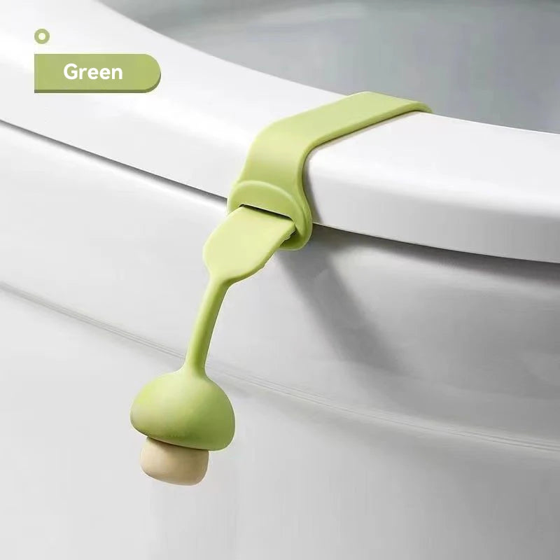 4PCS Toilet Flipper Silicone Lift Toilet Lid Toilet Seat Pull Ring Sanitary and anti Dirt Hand Toilet Accessories