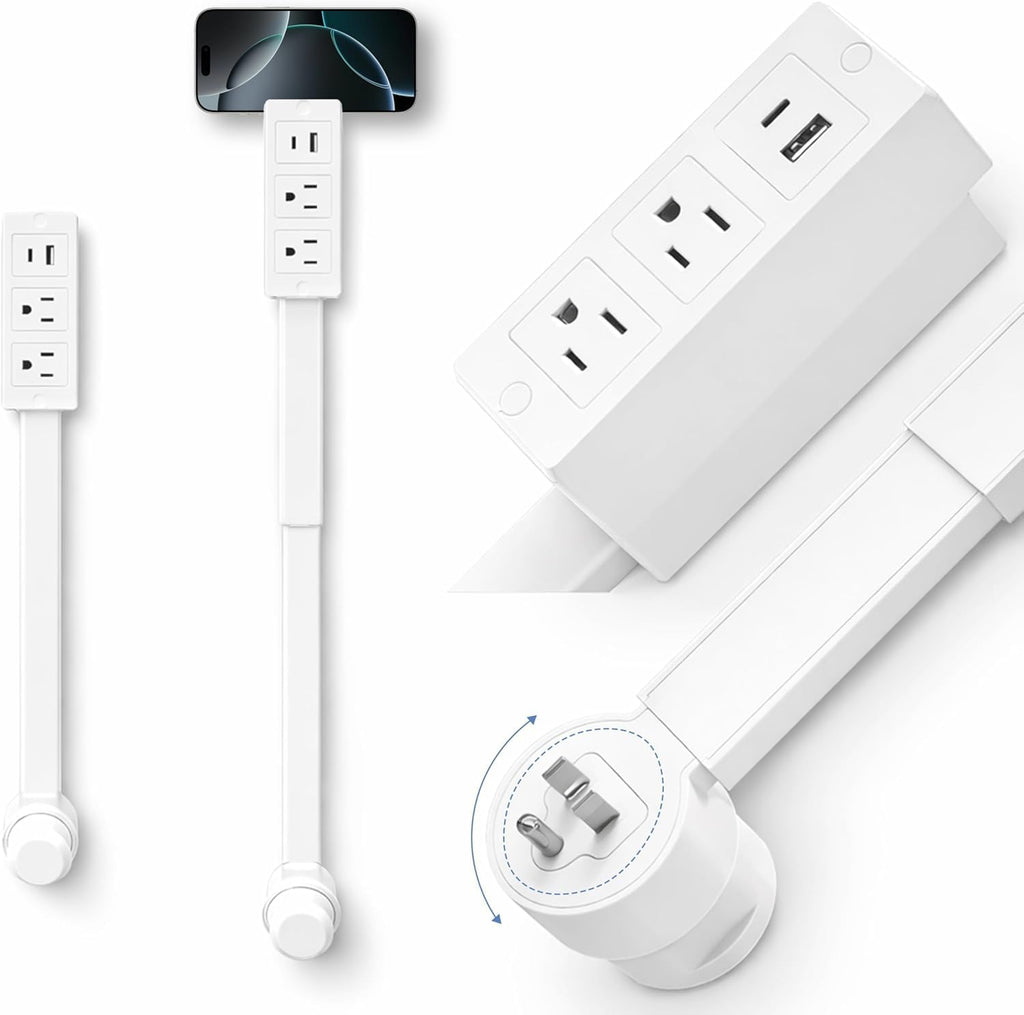 Electrical Outlet Extender Stick – Safe Wall Outlet Extender and Electric Outlet Extender, Extendable Outlet Extension Solution for Easy Installation and Home Renovation