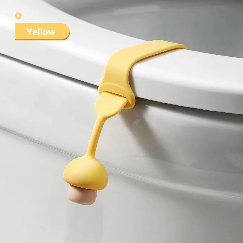 4PCS Toilet Flipper Silicone Lift Toilet Lid Toilet Seat Pull Ring Sanitary and anti Dirt Hand Toilet Accessories