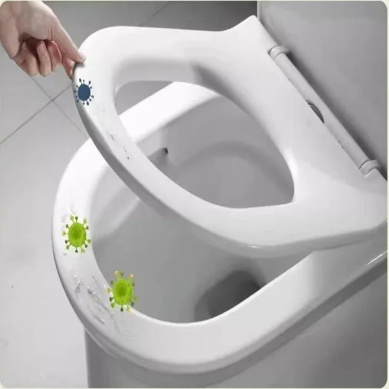 4PCS Toilet Flipper Silicone Lift Toilet Lid Toilet Seat Pull Ring Sanitary and anti Dirt Hand Toilet Accessories