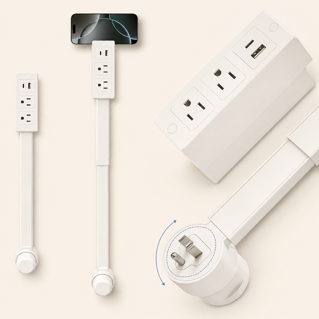 Electrical Outlet Extender Kit – Adjustable Wall Outlet Extension for Recessed Outlets, Drywall & Home Renovation